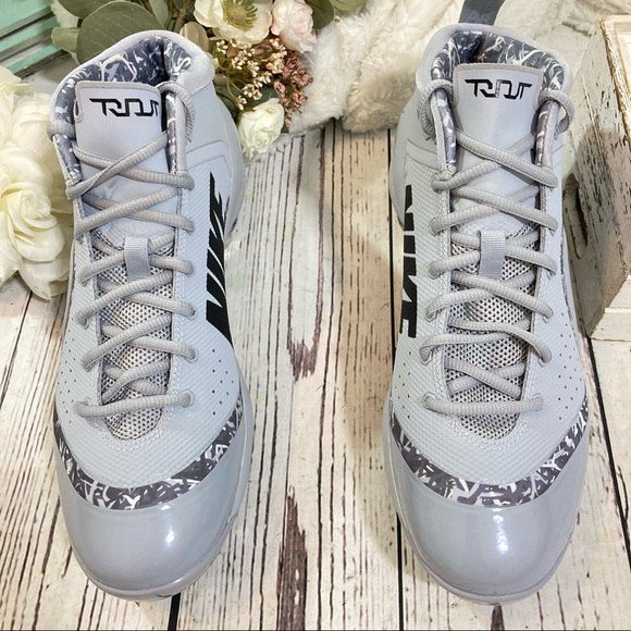 NIKE Force Zoom Mike 4 Pro Metal Baseball Cleats - Picture 2 of 7